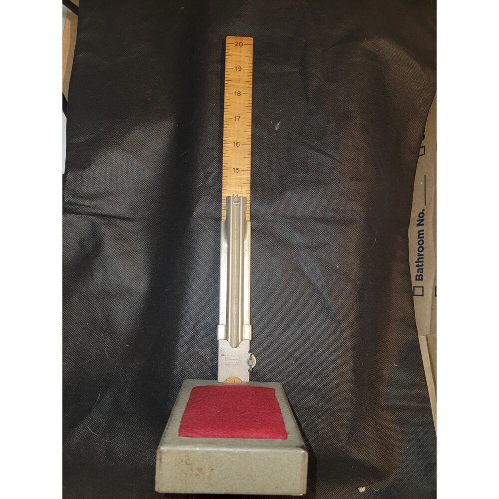 Vintage De Luxe Pin-It Skirt Marker Sewing Hems Orco Products w/ Pin Cushion USA